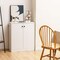 Costway 2-Door Storage Cabinet Buffet Cabinet with  3 Shelves Sideboard for Kitchen Hallway